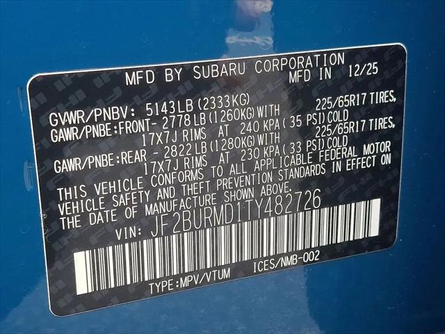 2026 Subaru Outback Wilderness