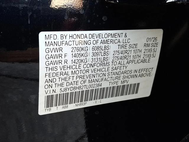 2026 Acura MDX Type S Advance Package