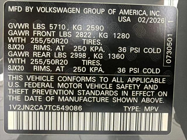 2026 Volkswagen Atlas SE with Technology