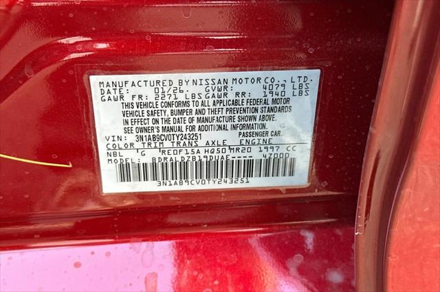 2026 Nissan Sentra SV