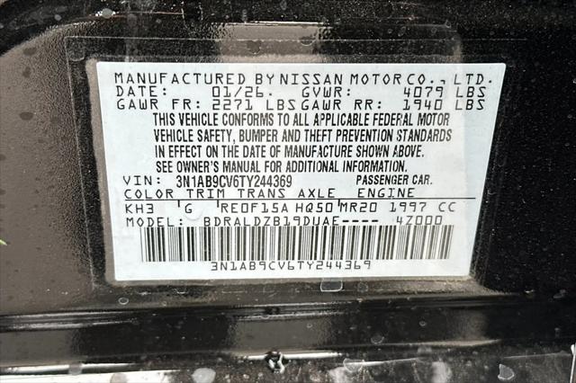 2026 Nissan Sentra SV