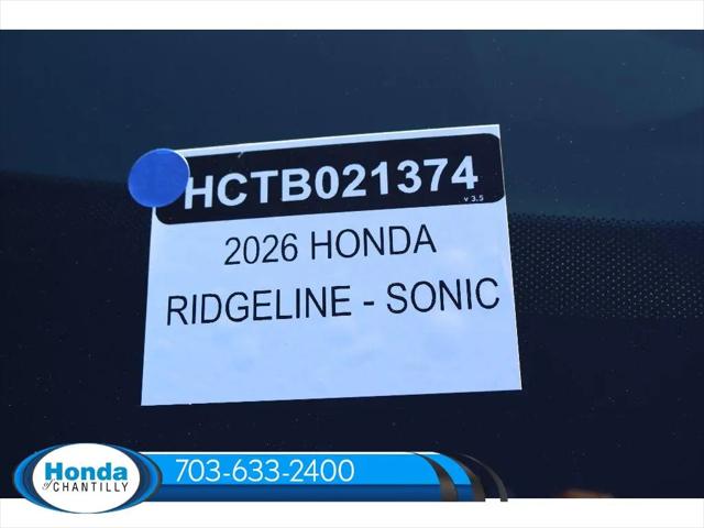 2026 Honda Ridgeline Black Edition Two-Tone