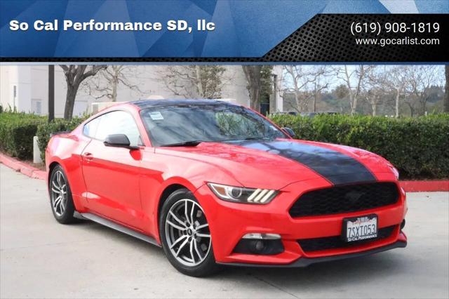 2016 Ford Mustang EcoBoost for sale in San Diego, CA