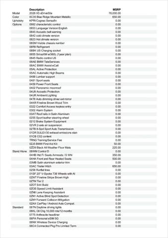 2026 BMW X5 xDrive50e