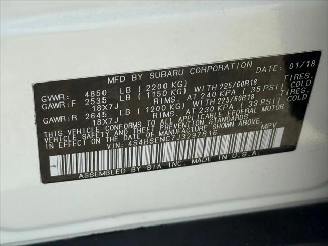 2018 Subaru Outback 3.6R Limited