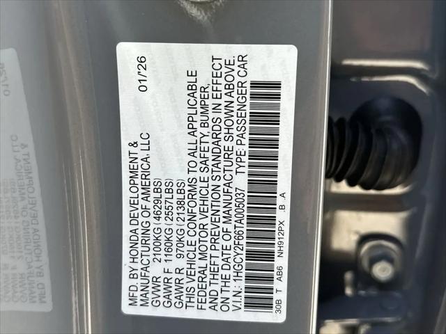 2026 Honda Accord Sedan EX-L