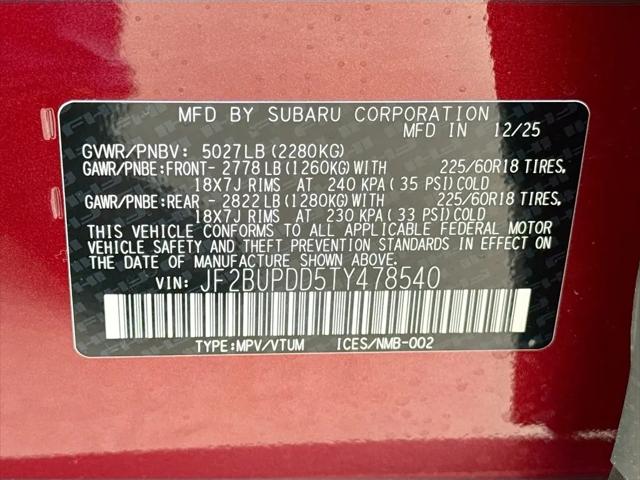 2026 Subaru Outback Limited