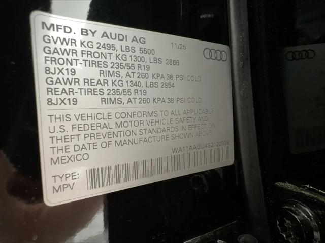 2025 Audi Q5 Premium TFSI quattro S tronic
