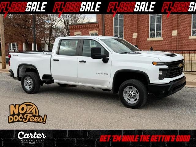 2024 Chevrolet Silverado 2500HD 4WD Crew Cab Standard Bed Work Truck for sale in Okarche, OK