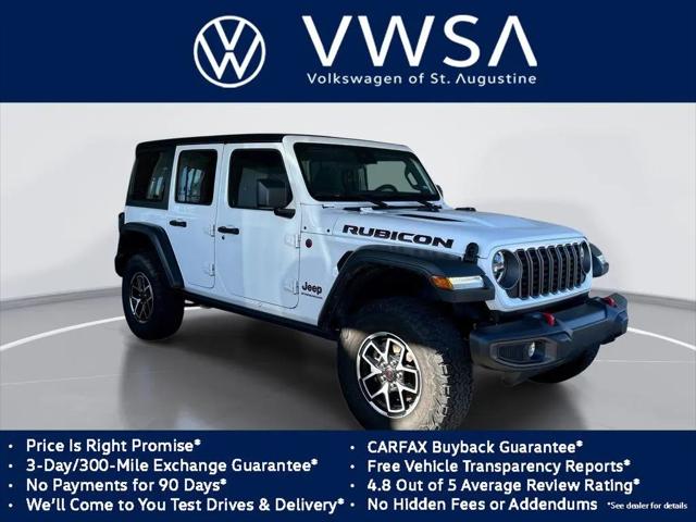 2025 Jeep Wrangler 4-Door Rubicon 4x4 for sale in St Augustine, FL