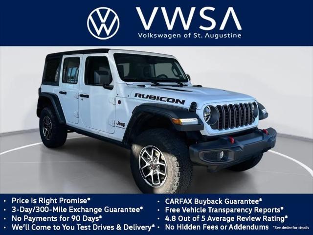 2025 Jeep Wrangler 4-Door Rubicon 4x4 for sale in St Augustine, FL