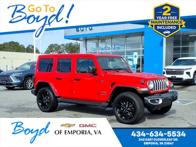 2025 Jeep Wrangler 4xe Sahara 4xe for sale in Emporia, VA