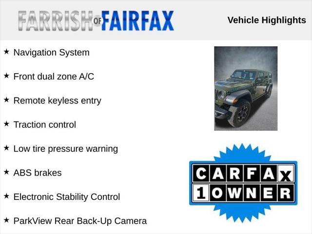 2023 Jeep Wrangler 4xe Rubicon 4x4 2023 Jeep Wrangler 4xe Rubicon 4x4