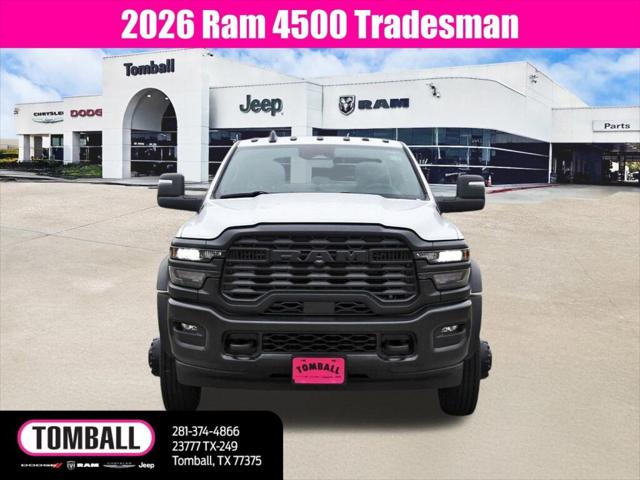 2026 RAM Ram 4500 Chassis Cab RAM 4500 TRADESMAN CHASSIS CREW CAB 4X4 60 CA