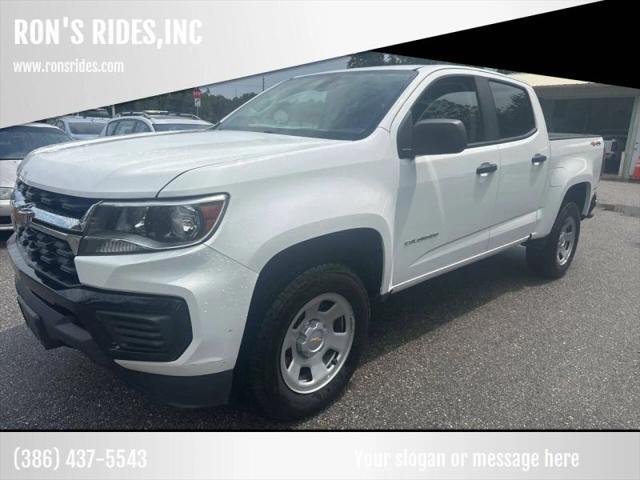 2022 Chevrolet Colorado 4WD Crew Cab Short Box WT for sale in Bunnell, FL
