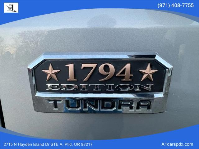 2017 Toyota Tundra 1794 5.7L V8