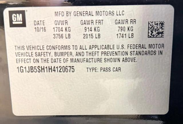 2017 Chevrolet Sonic LS Auto
