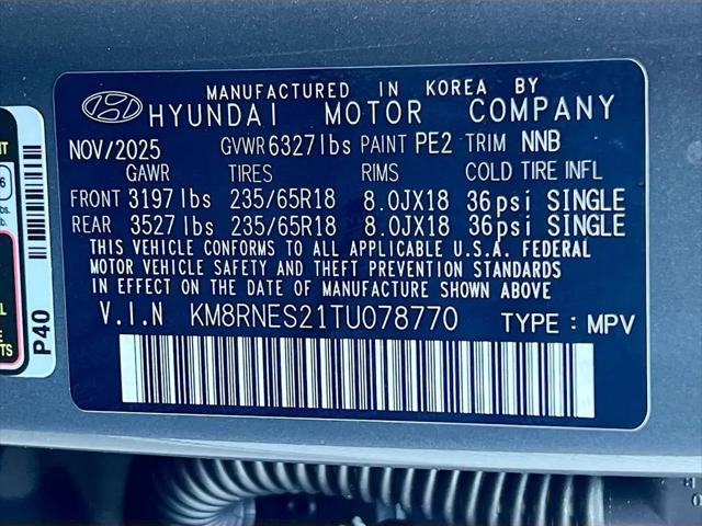 2026 Hyundai Palisade SEL Premium 8P