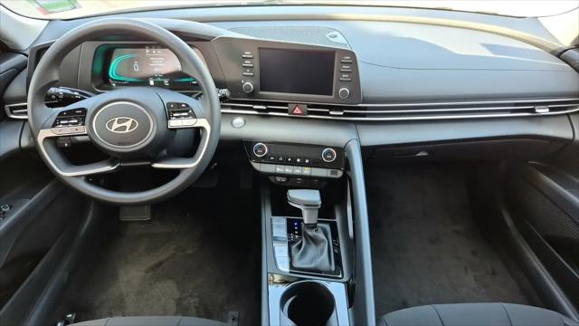 2026 Hyundai Elantra Hybrid Blue