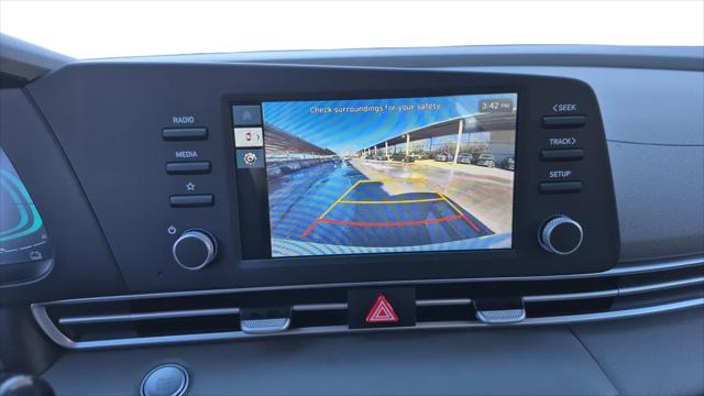 2026 Hyundai Elantra Hybrid Blue
