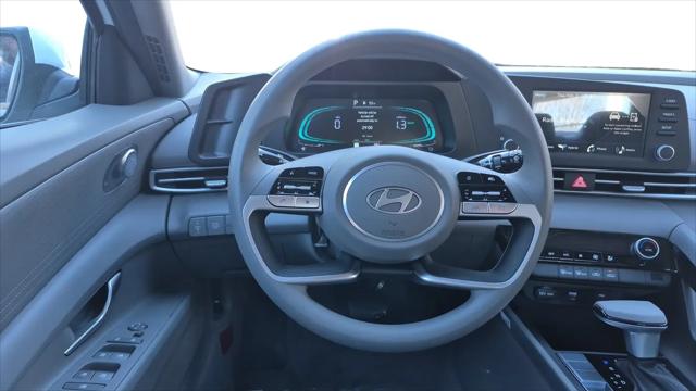 2026 Hyundai Elantra Hybrid Blue