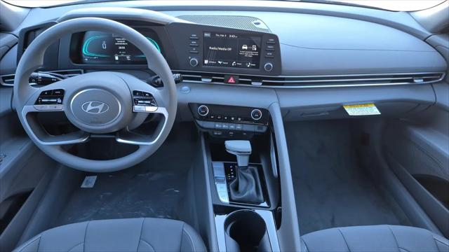 2026 Hyundai Elantra Hybrid Blue