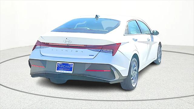 2026 Hyundai Elantra Hybrid Blue