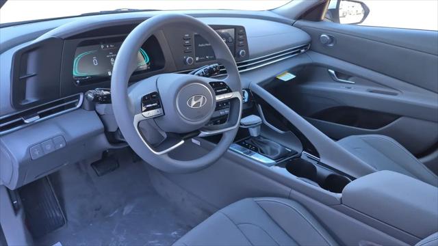2026 Hyundai Elantra Hybrid Blue