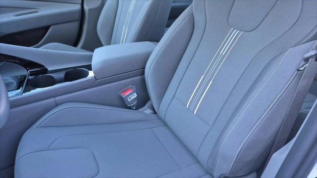2026 Hyundai Elantra Hybrid Blue