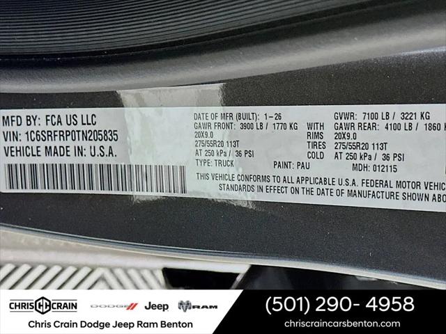 2026 Ram 1500 Laramie Crew Cab 4x4 6'4" Box