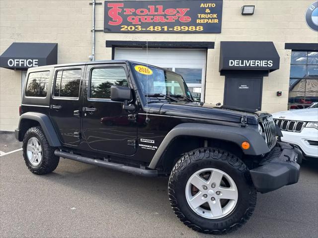 2016 Jeep Wrangler Unlimited Unlimited Sport 4WD for sale in Branford, CT