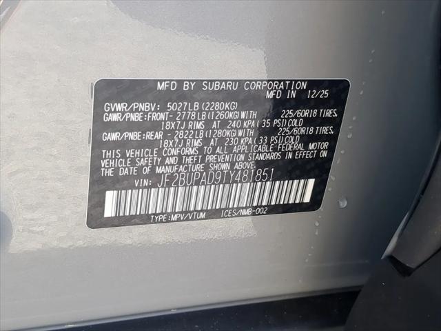 2026 Subaru Outback Premium