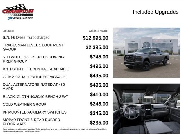 2026 Ram 2500 Tradesman Crew Cab 4x4 64 Box