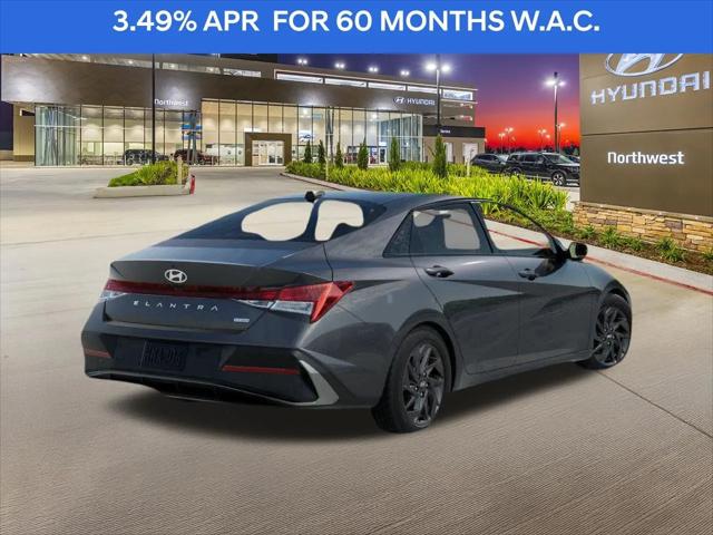 2026 Hyundai Elantra Hybrid Blue