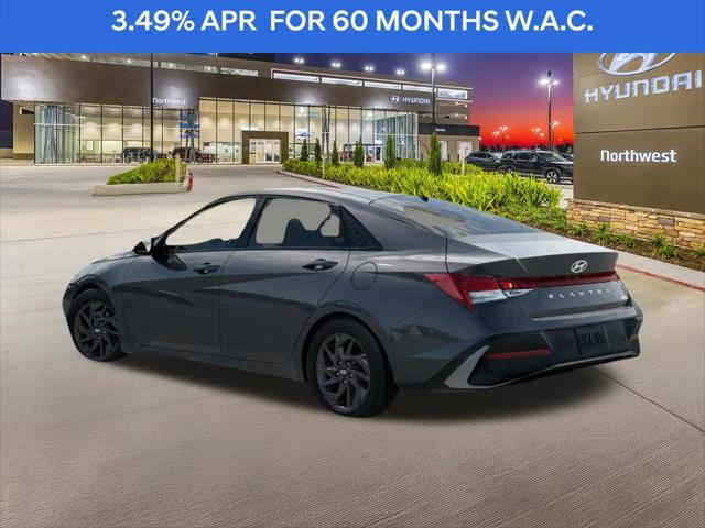 2026 Hyundai Elantra Hybrid Blue