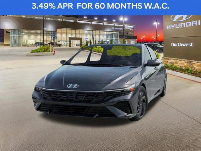 2026 Hyundai Elantra Hybrid Blue