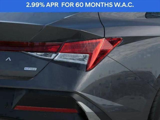 2026 Hyundai Elantra Hybrid Blue