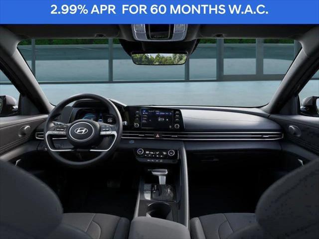 2026 Hyundai Elantra Hybrid Blue