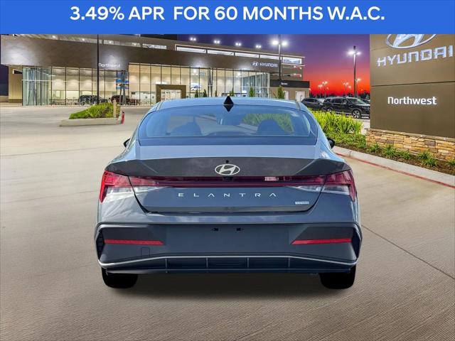 2026 Hyundai Elantra Hybrid Blue