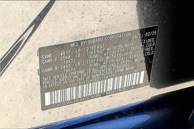 2026 Subaru Crosstrek Limited