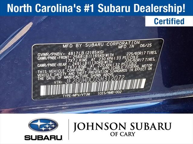 2025 Subaru Crosstrek Premium