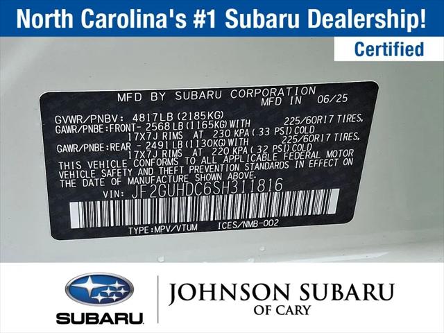 2025 Subaru Crosstrek Premium