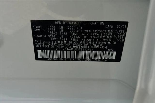 2026 Subaru Ascent Onyx Edition Touring 7-Passenger