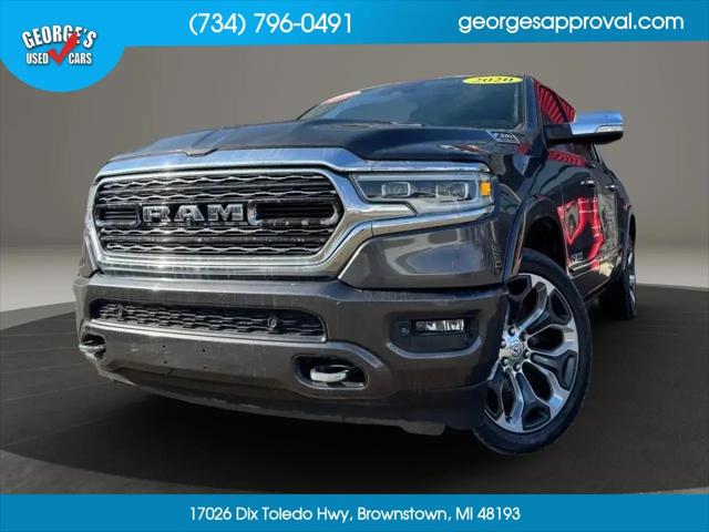 2020 Ram 1500 Limited Crew Cab 4x4 5'7" Box for sale in Brownstown, MI
