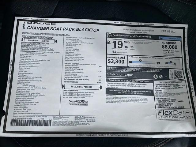 2026 Dodge Charger Scat Pack 2-Door AWD