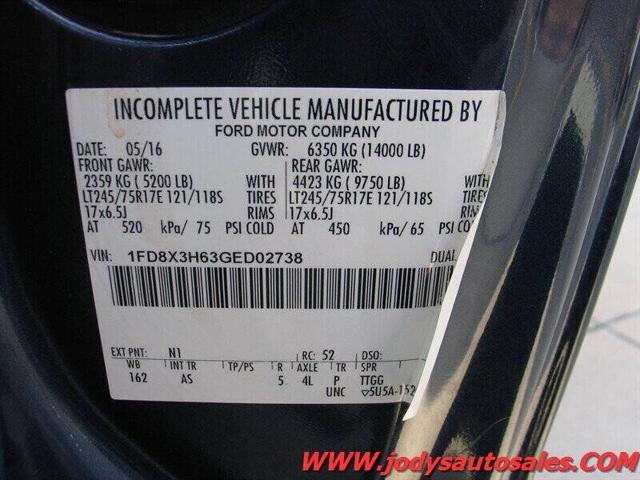 2016 Ford F-350 XL, MAINT UTILITY, X