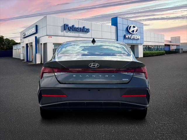 2026 Hyundai Elantra Hybrid Blue