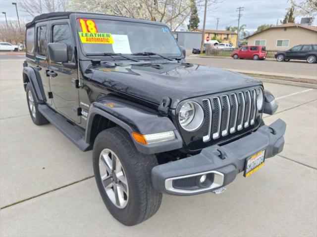 2018 Jeep Wrangler Unlimited Sahara 4x4 for sale in Oakdale, CA