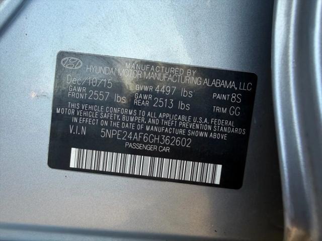 2016 Hyundai Sonata SE