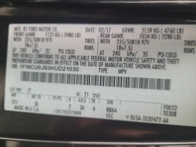 2017 Ford Escape Titanium